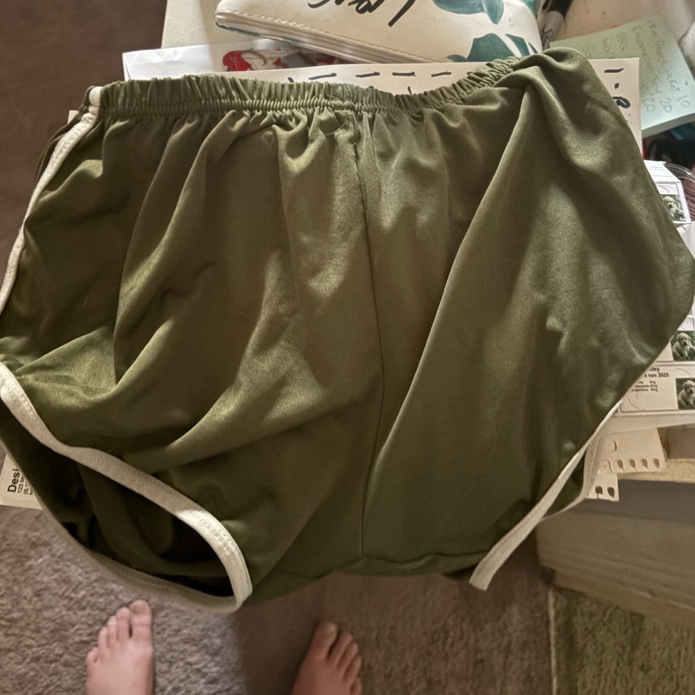 Amazon Olive Women's Athletic Shorts